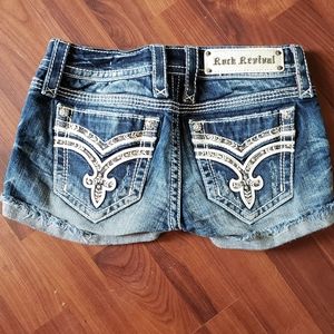Rock Revival Denim Shorts